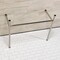 Fauceture Stainless Steel Console Sink Legs, Polished Nickel VPB39176 - alternate 2